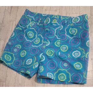 The North Face Girls sz L 14‎ 16 Shorts Gray Purple Outdoor Active Hiking